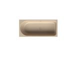 Bette BetteOcean Low-Line Badewanne 8838-003 bahamabeige, 180x80x38cm, Fußende rechts, Überlauf hinten