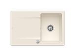 Villeroy & Boch Siluet Einbauspüle 333402KR mit Ablaufgarnitur und Exzenterbetätigung, Crema