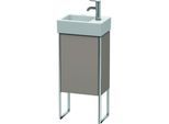 Duravit XSquare Waschtisch-Unterschrank XS4479R4343 36,4x49,1x24cm, Tür rechts, Basalt matt