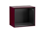 Villeroy und Boch Finion Regalmodul F580PDHB 41,8x35,6x27cm, Regal Black Matt, Peony Matt