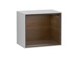 Villeroy und Boch Finion Regalmodul F580GNGJ 41,8x35,6x27cm, Regal Walnut Veneer, Light grey matt