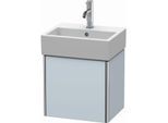 Duravit XSquare Waschtisch-Unterschrank XS4090R9797 43,4x39,7x34cm, Tür rechts, Lichtblau seidenmatt