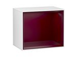 Villeroy und Boch Finion Regalmodul F580HBGF 41,8x35,6x27cm, Regal Peony Matt, Glossy white lacquer