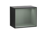 Villeroy und Boch Finion Regalmodul F580GMPD 41,8x35,6x27cm, Regal Olive Matt, Black matt lacquer