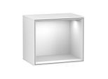 Villeroy und Boch Finion Regalmodul F580MTGF 41,8x35,6x27cm, Regal White Matt, Glossy white lacquer