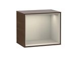 Villeroy und Boch Finion Regalmodul G580HHGN 41,8x35,6x27cm, Emotion, Regal Sand Matt, Walnut veneer
