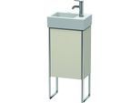 Duravit XSquare Waschtisch-Unterschrank XS4479L9191 36,4x49,1x24cm, Tür links, Taupe