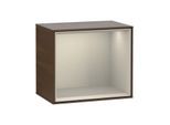 Villeroy und Boch Finion Regalmodul G590HHGN 41,8x35,6cm, Ladestation, Emotion, Regal Sand Matt, Walnut veneer