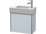 Duravit XSquare Waschtisch-Unterschrank XS4091R9797 48,4x39,7x24cm, Tür rechts, Lichtblau seidenmatt