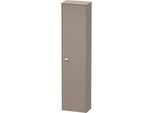 Duravit Brioso Hochschrank Individual 133-201cm BR1342R1043, Basalt Matt, Tür rechts, Griff Chrom