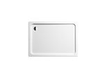 Kaldewei Duschplan xxl Duschwanne 432735040001 100x140x6,5cm, mit Träger, Vollantislip, weiß