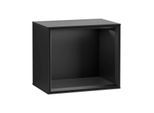 Villeroy und Boch Finion Regalmodul G580PDPD 41,8x35,6x27cm, Emotion, Regal Black Matt, Black matt lacquer