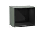 Villeroy und Boch Finion Regalmodul G580PHGM 41,8x35,6x27cm, Emotion, Regal Glossy Black, Olive Matt Lacquer