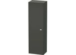 Duravit Brioso Hochschrank BR1330L1049 520x1770x360mm, Graphit Matt, Tür l., Griff Chrom