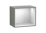 Villeroy und Boch Finion Regalmodul G590MTGM 41,8x35,6cm, Ladestation, Emotion, Regal White Matt, Olive Matt Lacquer