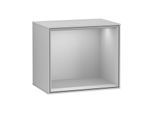 Villeroy und Boch Finion Regalmodul F590GJGJ 41,8x35,6x27cm, Ladestation, Regal Light Grey, Light grey matt