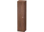 Duravit Brioso Hochschrank BR1330L1021 420x1770x360mm, Nussbaum Dunkel/Chrom, Tür links