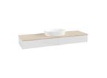 Villeroy & Boch Antao Waschtischunterschrank 1600x190x500mm L14013GF mit Beleuchtung FK/AP: GF/3
