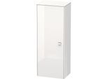 Duravit Brioso Halbhochschrank BR1341L1022 Individual, Tür links, chrom/weiß Hochglanz