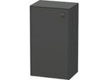 Duravit Brioso Halbhochschrank Individual 61-91cm BR1340L4949, Graphit Matt, Tür links