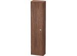 Duravit Brioso Hochschrank BR1320L1021 420x1770x240mm, Nussbaum Dunkel/Chrom, Tür links