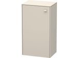 Duravit Brioso Halbhochschrank Individual 61-91cm BR1340L9191, Taupe, Tür links