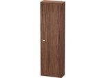 Duravit Brioso Hochschrank BR1321R1021 520x1770x240mm, Nussbaum Dunkel/Chrom, Tür rechts