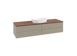 Villeroy & Boch Antao Waschtischunterschrank 1600x360x500mm K25112HK mit Struktur FK/AP: HK/2