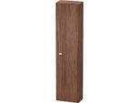 Duravit Brioso Hochschrank BR1320R1021 420x1770x240mm, Nussbaum Dunkel/Chrom, Tür rechts