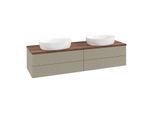 Villeroy & Boch Antao Waschtischunterschrank 1600x360x500mm K28112HK mit Struktur FK/AP: HK/2