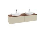 Villeroy & Boch Antao Waschtischunterschrank 1600x360x500mm L39152HJ mit Beleuchtung mit Struktur FK/AP: HJ/2