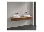 Villeroy und Boch Antao Waschtisch-Unterschrank L17111HM 160x19x50cm, Waschbeckenplattenfarbe honey oak, warm walnut, Mit Beleuchtung