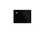 Kaldewei Duschplan Duschwanne 432100013701 100x120x6,5cm, Perl-Effekt, schwarz
