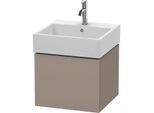 Duravit L-Cube Waschtisch-Unterschrank LC617404343 48,4 x 45,9 cm, basalt matt, 1 Auszug, wandhängend