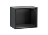 Villeroy und Boch Finion Regalmodul F580PDHG 41,8x35,6x27cm, Regal Black Matt, Midnight Blue Matt Lacquer