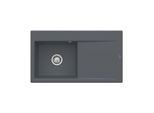 Villeroy und Boch Subway Style 50 Spüle 335200i4 Spülbecken links, 900 x 510 mm, graphit CeramicPlus