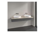 Villeroy und Boch Antao Waschtisch-Unterschrank K17013GK 160x19x50cm, Waschtischplattenfarbe botticino, anthracite matt lacquer