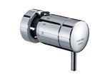 Oventrop Einhebel-Thermostat 1012175 mit Klemmverbindung, ohne Nullstellung, verchromt