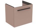 Ideal Standard i.life S Möbel-Waschtischunterschrank T5290NH 1 Auszug, 50 x 37,5 x 44 cm, carbongrau matt