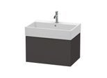 Duravit L-Cube Waschtisch-Unterschrank LC617608080 68,4 x 45,9 cm, graphit supermatt, 1 Auszug, wandhängend