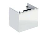 Geberit Acanto Waschtischunterschrank 500609012 59,5x53,5x47,6 cm, Glas weiß - weiß hochglanz