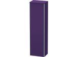 Duravit XSquare Hochschrank XS1313R9494 50x176x35,6cm, Tür rechts, Aubergine seidenmatt