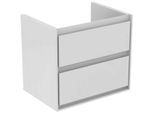 Ideal Standard Connect Air Waschtischunterschrank E1605B2, weiss glänzend/weiss matt, Cube