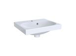 Geberit Acanto Handwaschbecken 500636018 45x38cm, mit Hahnloch, mit Überlauf, weiß KeraTect