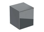 Geberit Acanto Seitenschrank 500618JK2 45x52x47,6cm, Glas Lava - Lava matt