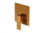Steinberg Serie 160 Fertigmontageset 16022433RG rose gold, Abdeckplatte 165x165mm, für Wanne/Brausearmatur