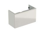 Geberit Acanto Waschtischunterschrank 500616JL2 Compact, 89x53,5x41,6 cm, Glas Sand - Sand matt