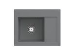 Villeroy und Boch Subway 45 Compact Einbauspüle 331200SL Einbauspüle links, 650x220x510mm, stone CeramicPlus