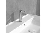 Villeroy und Boch Dawn Einhebel-Waschtischarmatur TVW10610315261 ohne Ablaufgarnitur, chrom