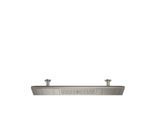 hansgrohe Axor ShowerHeaven Kopfbrause 1200 4jet Axor 12427800 Edelstahl, mit Lichtm. 3500 K